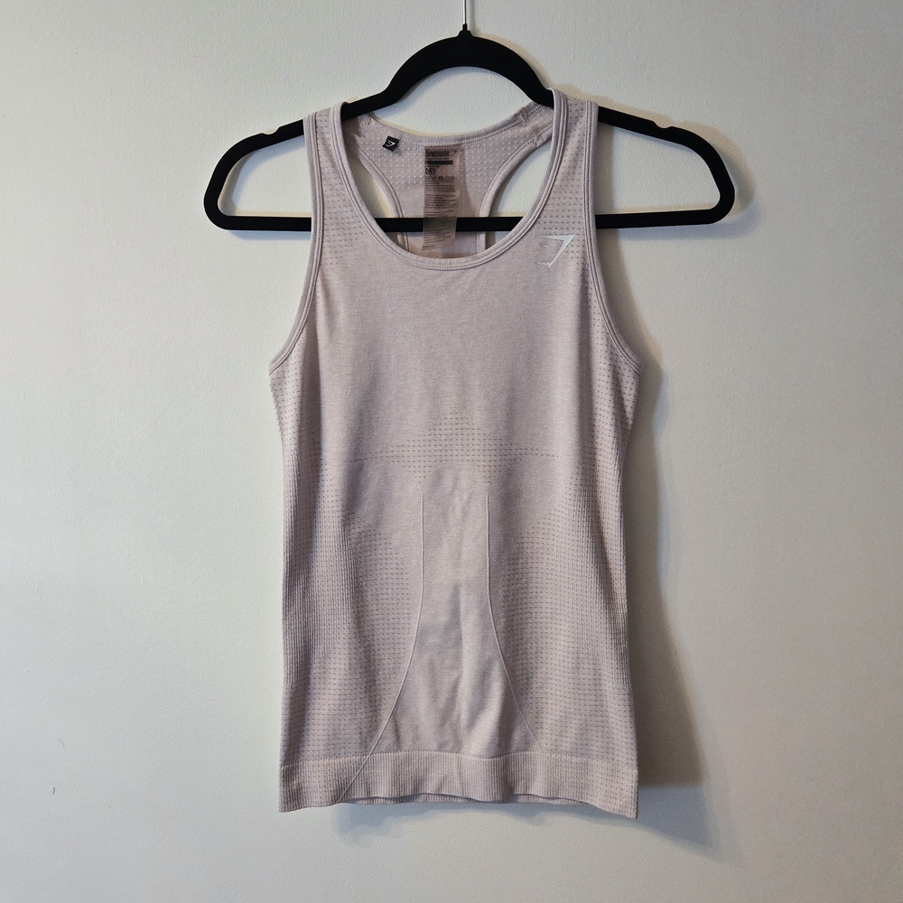 Gymshark Light Pink Racer back Tank Top